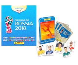 Álbum Copa 2018 + Lata Nizhny Novgorod + 24 Pacotinhos