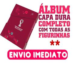 Album Copa 2022 Box Prata Com Todas Figurinhas Para Colar