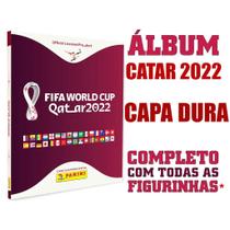 Album Copa 2022 Capa Dura Com 670 Figurinhas - Kit completo para Colar - Panini