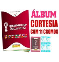Album Copa 2022 Capa Mole Cortesia Com 11 Figurinhas - Panini
