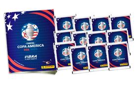 Álbum Copa América 2024 Com 50 Figurinhas Da Copa América 2024 São 10 Envelopes - Panini