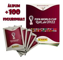 Álbum Copa Do Mundo 2022 + 100 Figurinhas - Panini