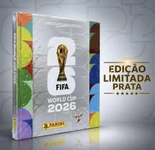 Álbum Copa do Mundo 2026 Edições Limitadas Capa Dura Prata