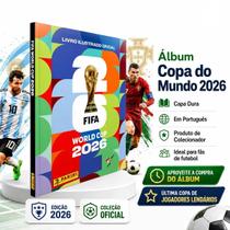 Álbum Copa Do Mundo 2026 Oficial Panini Capa Dura Em Estoque Premium Álbum Copa Do Mundo 2026 Oficial Panini Capa Dura Em Estoque Premium