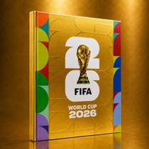 Álbum Copa do Mundo 2026 PANINI oficial CAPA DURA OURO Álbum Copa do Mundo 2026 PANINI oficial CAPA DURA OURO