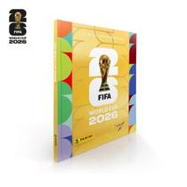 Álbum Copa do Mundo 2026 Panini Oficial Ouro Capa Dura Coleção Futebol