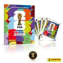 Álbum Copa Do Mundo Fifa 2026 + 70 Figurinhas Original Panini