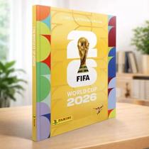 Álbum Copa do Mundo FIFA 2026 Capa Dura Dourado Versão de Colecionador Panini Original Álbum Copa do Mundo FIFA 2026 Capa Dura Dourado Versão de Colecionador Panini Original