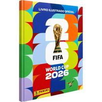 Álbum Copa do Mundo FIFA 2026 Panini Capa Dura Fifa World Cup 2026 Livro Ilustrado Oficial