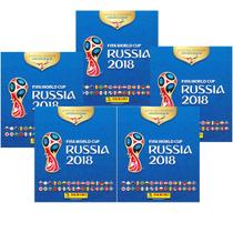 Álbum Copa do Mundo Rússia 2018 Vazio Kit 5 Unidades