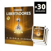 Álbum Copa Libertadores 2024 Box Capa Dura + 150 Figurinhas - Panini