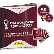 Álbum Copa Mundo Qatar Fifa 2022 + 50 Figurinha Envio Hoje - PANINI