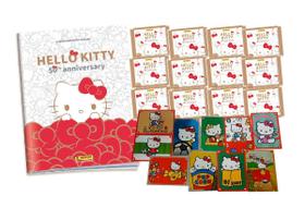 Álbum Da Hello Kitty Aniversário De 50 Anos Com 100 Figurinhas 20 Envelopes