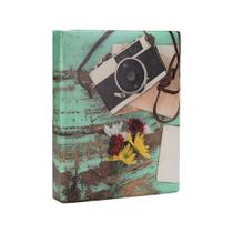 Álbum de 100 Fotos 13x18 Aquarela Câmera TPFoto