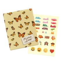 Álbum de 500 fotos 10x15 Borboletas Laranja TPFoto com ADESIVOS