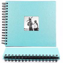 Álbum de Assinaturas e Scrapbook Azul Claro 40 Páginas - Maison Du Atelier