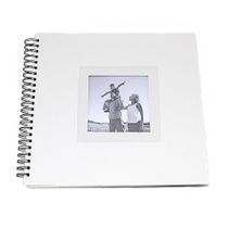 Álbum de Assinaturas e Scrapbook Grande Branca Perolada - Maison Du Atelier