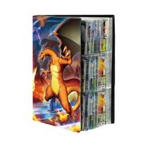 Álbum De Cartas Com 9 Bolsos Para Anime, Pokémon, YuGiOh, TCG, Esportes, Futebol, Armazenamento Para