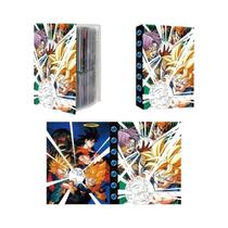 Álbum De Cartas Dragon Ball Goku Vegeta Super Saiyan 240PCS Suporte Para Mapas De Jogo Brinde De