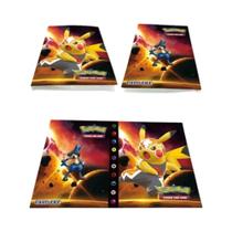 Álbum de Cartas Pokémon Charizard Vmax/Gx/Ex - 240 Cartas - Suporte para Jogo Infantil