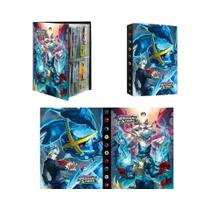 Álbum De Cartas Pokémon Charizard VMAX GX EX Com 240 PCS, Pasta Organizadora, Brinquedo Para
