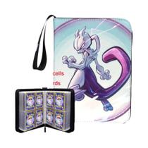 Álbum De Cartas Pokémon Em PU Com Zíper 2026, Livro De Álbum De Fotos, Arquivo De Figuras De Anime,