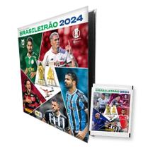 Album De Figurinha Capa Dura Brasileirão 2024, Panini + 40 Envelopes