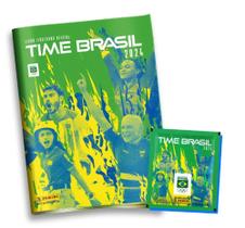 Album De Figurinha Capa Mole Comite Olimpico Do Brasil 2024 + 15 Envelopes