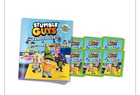 Album De Figurinha Capa Mole Stumble Guys, Panini + 20 Envelopes Album De Figurinha Capa Mole Stumble Guys, Panini + 20 Envelopes