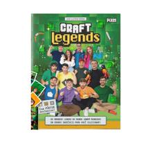 Album De Figurinha Craft Legends, Pixel - Com Pôster Exclusivo