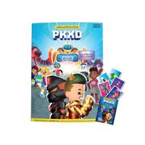 Album De Figurinha Pk Xd Com Pôster Exclusivo, Panini + 15 Envelopes - Pixel