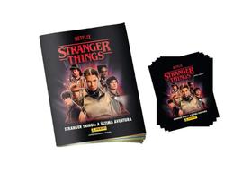 Album De Figurinha Stranger Things Panini + 5 Envelopes