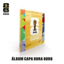 Álbum de Figurinhas Capa Dura Ouro Copa do Mundo FIFA 2026 EUA Panini Pré-Venda