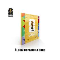 Álbum de Figurinhas Capa Dura Ouro Gold Copa 2026 Panini