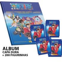 Album de Figurinhas One Piece 2025 Egghead Capa Dura +200 Figurinhas