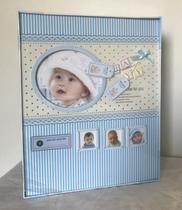 Álbum De Foto Infantil Baby Azul 120 Fotos 10 X 15-kit Girl
