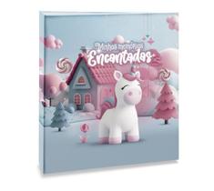 Álbum de Fotografia Infantil 80 Fotos 13x18 Rebites Ical