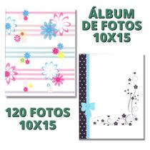 Album de fotos 10x15 - total com 120 fotos 10x15