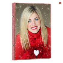 Album De Fotos 15X21/40 Glitter Rosa Princesa Linda C/Visor