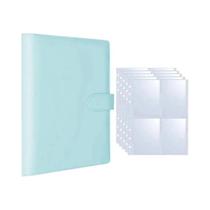 Álbum De Fotos A5 Em PVC Com Capa De Caderno De Folhas Soltas, 25 Folhas, Bolsa De Armazenamento Com Álbum De Fotos A5 Em PVC Com Capa De Caderno De Folhas Soltas, 25 Folhas, Bolsa De Armazenamento Com