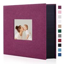 Álbum de fotos Artmag 4x6 1000 fotos de grande capacidade roxo Álbum de fotos Artmag 4x6 1000 fotos de grande capacidade roxo