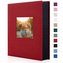 Álbum de fotos Artmag 4x6 300 Fotos Linen Family Red Álbum de fotos Artmag 4x6 300 Fotos Linen Family Red