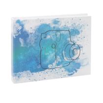 Álbum de Fotos Autoadesivo AZUL - Filmes Instax Mini Fujifilm Álbum de Fotos Autoadesivo AZUL - Filmes Instax Mini Fujifilm