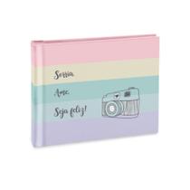 Álbum de Fotos Autoadesivo COLORIDO - Filmes Instax Mini Fujifilm