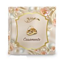 Álbum de Fotos Casamento 60 fotos 15x21 Design 868