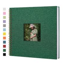 Álbum de fotos de álbum de recortes Yopih 30x30cm Capa dura 80 páginas