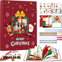 Álbum de Fotos de Natal Jetec - Scrapbook com 80 Páginas (32x27,5x5,5cm) Álbum de Fotos de Natal Jetec - Scrapbook com 80 Páginas (32x27,5x5,5cm)