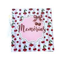 Álbum De Fotos E Scrapbook Cereja Cerejinha Memorias