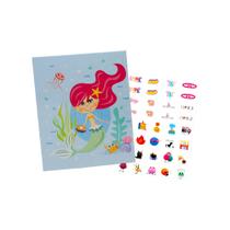 album de fotos Infantil Sereia para 200 fotos 10x15 com adesivo - ICAL - 178