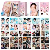 Álbum De Fotos Kpop 55 Peças, Relógio Skz Lee Know Hyunjin Changbin Lomo Cartões Postais Hd De Alta
